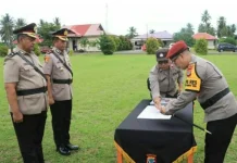 Kapolres Boltim: Mutasi Adalah Penyegaran Organisasi