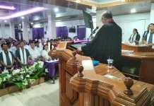 Pelantikan Panitia Lokal Hapsa PKB Sinode GMIM 2026