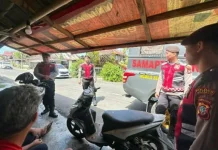Satuan Samapta Polres Minahasa Gelar Patroli Cipta Kondisi