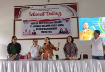 Wabup Minahasa Buka Edukasi dan Evaluasi Program Makanan Bergizi Gratis