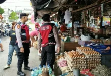 Satgas Preventif Polres Minsel Patroli di Pusat Kota
