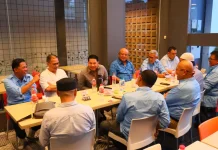 Kapolda Sulut Buka Puasa Bersama Wartwan  JPS