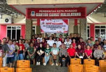 Kapolsek Malalayang Pimpin Personel Amankan Perayaan Nyepi Idul Fitri 1447 H