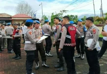 Bid Propam Polda Sulut Gelar Gaktiblin di Polres Tomohon