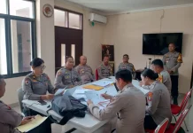 Kapolres Kotamobagu Terima Kunjungan Tim Wasops Polda Sulut