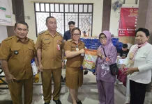 Sasar Desa Warukapas, Pemkab Minut Gelar Pasar Murah