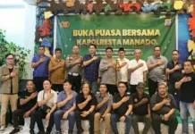 Kapolresta Manado Gelar Buka Puasa Bersama Insan Pers