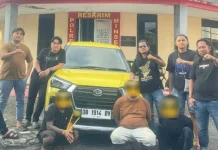 Tim Resmob Polres Minsel Ringkus Tiga Pelaku Penggelapan Mobil
