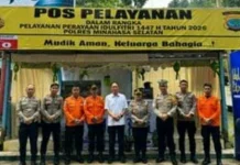 Bupati  dan Wakapolres Minsel Pantau Langsung Pos PAM