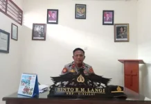 Kapolsek Kawangkoan: Sinergi Ormas Jaga Kamtibmas saat Idulfitri