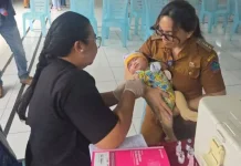 Dukung Kesehatan Masyarakat, Camat Dimembe Kawal Pelaksanaan Posyandu