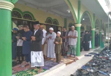 Idul Fitri 1447 H, Jamaah Masjid Al Ikhsan Klabat Gelar Sholat Ied