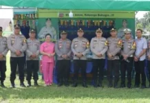 Kapolres Kotamobagu Pimpin Pengecekan Pos Pengamanan