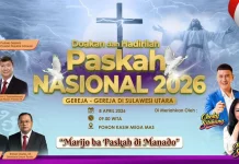 Paskah Nasional 2026: Sulut Jadi Laboratorium Toleransi