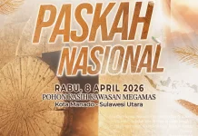 Persiapan Paskah Nasional di Manado Capai 95 Persen