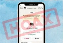 [Hoaks!] Akun WhatsApp Catut Nama Sekda Jateng