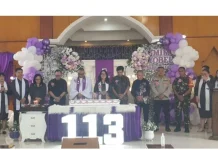 Polsek Pineleng  Pengamanan Ibadah Syukur HUT ke-113 GMIM