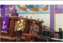 Kapolsek Singkil Gelar Mimbar Kamtibmas “Minggu Kasih”