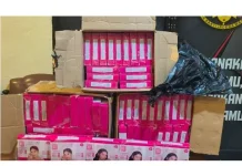 Polsek Pelabuhan Manado Berhasil Ungkap Peredaran Kosmetik Ilegal