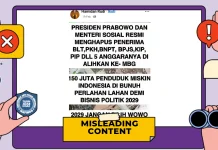 Hoaks Prabowo Hapus Penerima Bansos, Alihkan Anggaran ke MBG