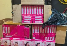 Polsek Kawasan Pelabuhan Manado Amankan Kosmetik Ilegal di Area Penitipan Barang