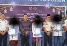 Sebanyak 14 Warga Binaan LPKA Tomohon Terima Remisi Khusus Idul Fitri 1447 H