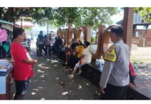 Patroli KRYD Polsek Pulau Bunaken di Destinasi Wisata