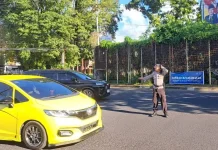 Pos Cakalang Polsek Sario, Wujudkan Lalu Lintas Tertib dan Lancar