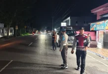 Tim KRYD Polsek Kotamobagu ‘Sterilkan’ Jalur Rawan Balap Liar dan Miras