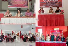 Pemerintah Kecamatan Tombariri Lantik Panitia Pilhut Empat Desa