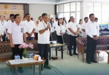 Awali Kerja, BPJN Sulut Ikuti Kegiatan Silahturahmi dan Sapa Balai Kementerian PU