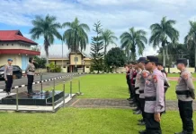 Polres Minut Siagakan Personil Pengamanan Hari Raya Ketupat