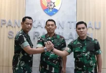 Danlanud Pimpin Sertijab Kaintel Lanud Sam Ratulangi