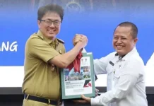 Penyerahan LKPD Unaudited Pemkot Manado