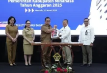 Pemkab Minahasa Serahkan LKPD Unaudited 2025 ke BPK Sulut