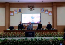 Sidang Paripurna DPRD Terkait LKPJ Bupati - Wabup Minsel TA 2025