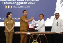 Caroll-Sendy Serahkan Laporan Keuangan Unaudited TA 2025 ke BPK Sulut