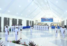 Upacara Kenaikan Pangkat Perwira dan PNS Kodaeral VIII