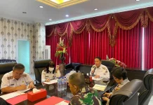 Rapat Forkopimda Kabupaten Minahasa Selatan