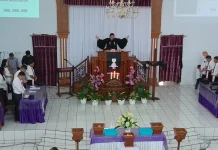 Perayaan Jumat Agung di GMIM Siloam Taratara Hayati Pengorbanan Yesus Kristus