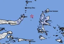 Bitung Kembali Diguncang Gempa Tektonik Magnitudo 5,2