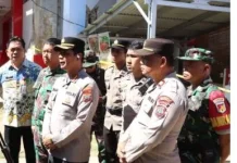 Kapolresta Manado Tinjau Lokasi Terdampak Gempa di Koni Sario