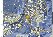 Sulut Kembali Diguncang Gempa Susulan Magnitudo 5,8