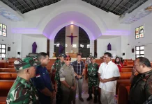 BNPB: Pemerintah Siap Bantu Perbaikan Gereja Terdampak Gempa di Minahasa