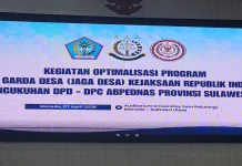 Prof Reda Mantovani Bawa Materi Kegiatan Optimalisasi Program Jaksa Garda Desa