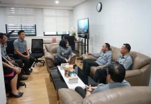 Temui Inspektur Wilayah I, Kakanwil Kemenkum Sulut Bahas Kontestasi menuju WBBM