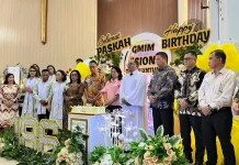 Sukacita di Tahun ke 186, GMIM Sion Tumaluntung Gelar Ibadah Syukur