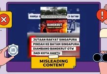 Hoaks Jutaan Rakyat Singapura Pindah ke Batam