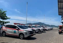 Sebanyak 55 Ambulans & ICU Mini Siaga pada Perayaan Paskah Nasional di Manado