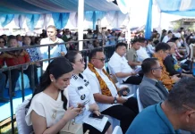 Bupati Robby Dondokambey Hadiri Ibadah Paskah Nasional 2026